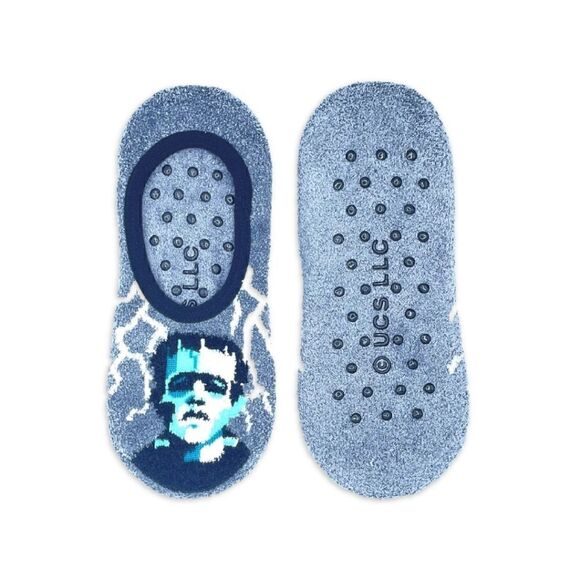 Nwt Halloween theme Slip on liner with grippers socks bundle,  one size 4-10 - Picture 3 of 3